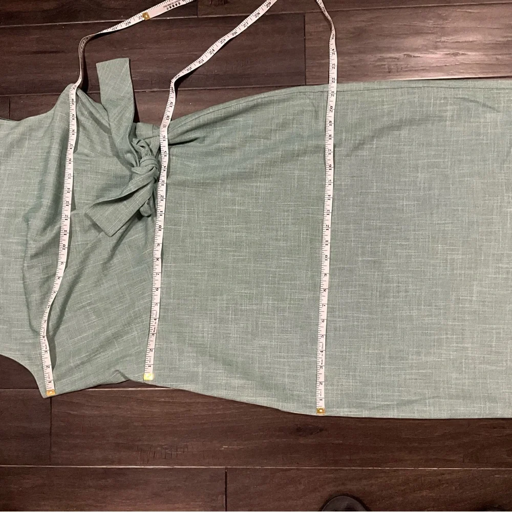 NWT Ann Taylor Green Dress Size 14 - Picture 3 of 4